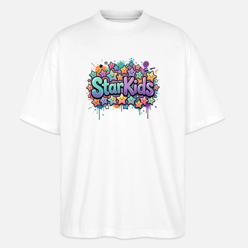 StarKids - T-shirt bio Blaster 2.0 coupe oversize Stanley/Stella Unisexe - blanc