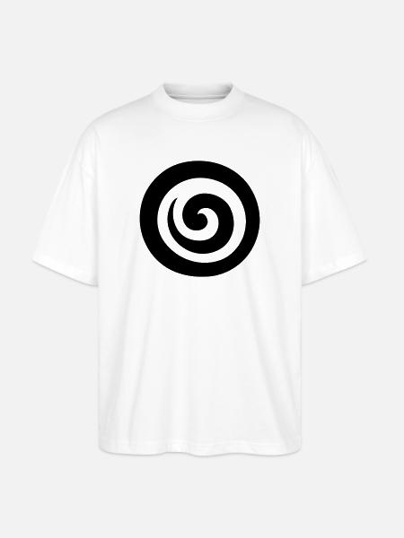 Japanese Spiral - Stanley/Stella Oversized Unisex Organic T-shirt Blaster 2.0 - white