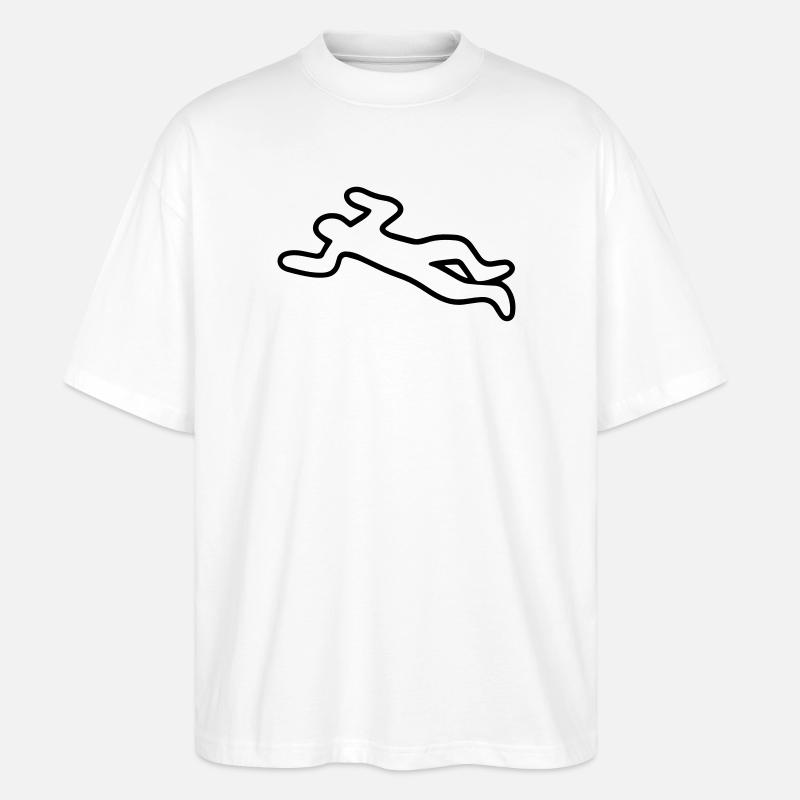 Corpse - Stanley/Stella Oversized Unisex Organic T-shirt Blaster 2.0 - white