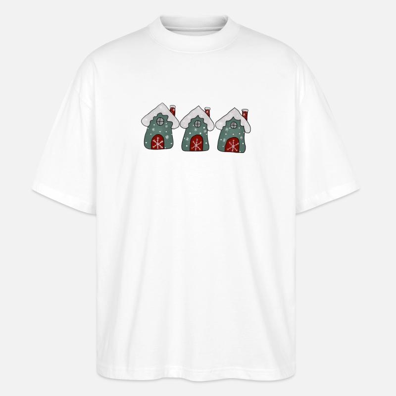 Winterhäuser - Stanley/Stella Oversized Unisex Bio T-Shirt Blaster 2.0 - Weiß