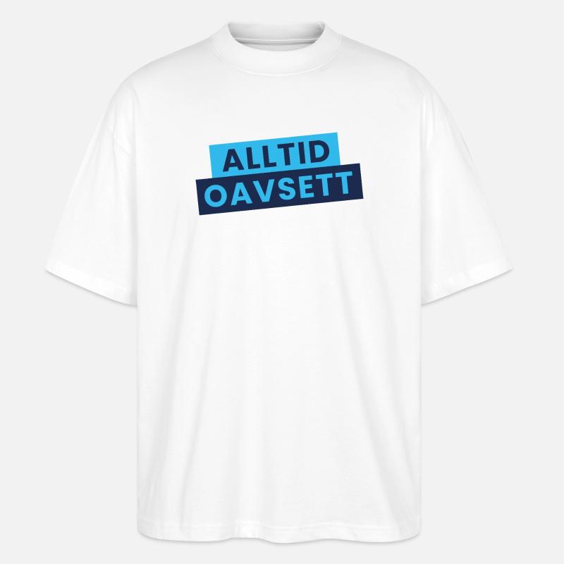 Immer unabhängig – stilvolle Aussage - Stanley/Stella Oversized Unisex Bio T-Shirt Blaster 2.0 - Weiß
