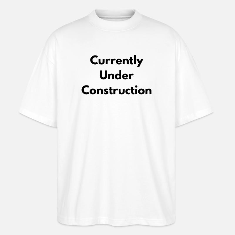 Currently under construction - Stanley/Stella Oversized Unisex Organic T-shirt Blaster 2.0 - white