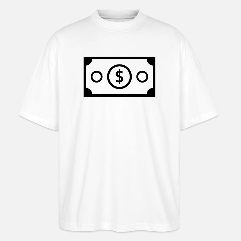 Dollar - T-shirt bio Blaster 2.0 coupe oversize Stanley/Stella Unisexe - blanc