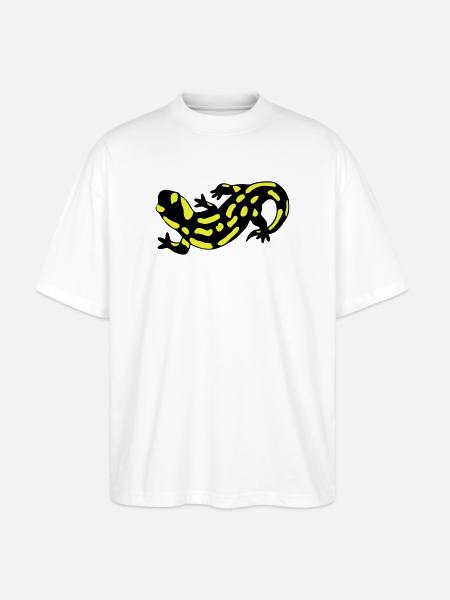 Salamander - Stanley/Stella Oversized Unisex Bio T-Shirt Blaster 2.0 - Weiß