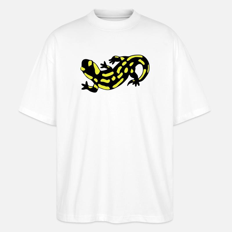 Salamander - Stanley/Stella Oversized Unisex Bio T-Shirt Blaster 2.0 - Weiß