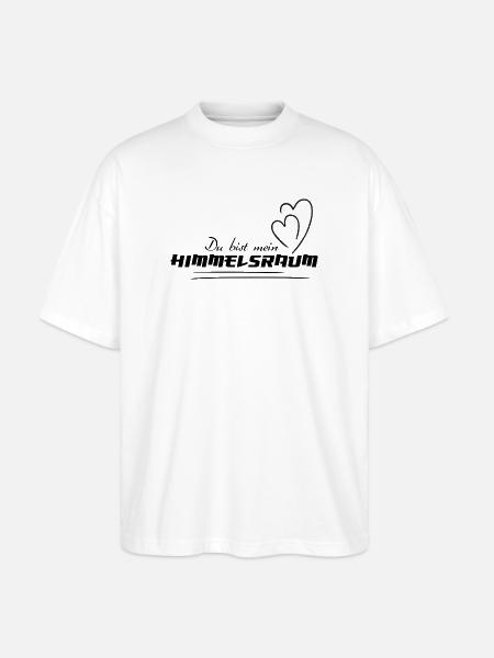 HIMMELSRAUM – Spirituelles Statement Shirt - Stanley/Stella Oversized Unisex Bio T-Shirt Blaster 2.0 - Weiß