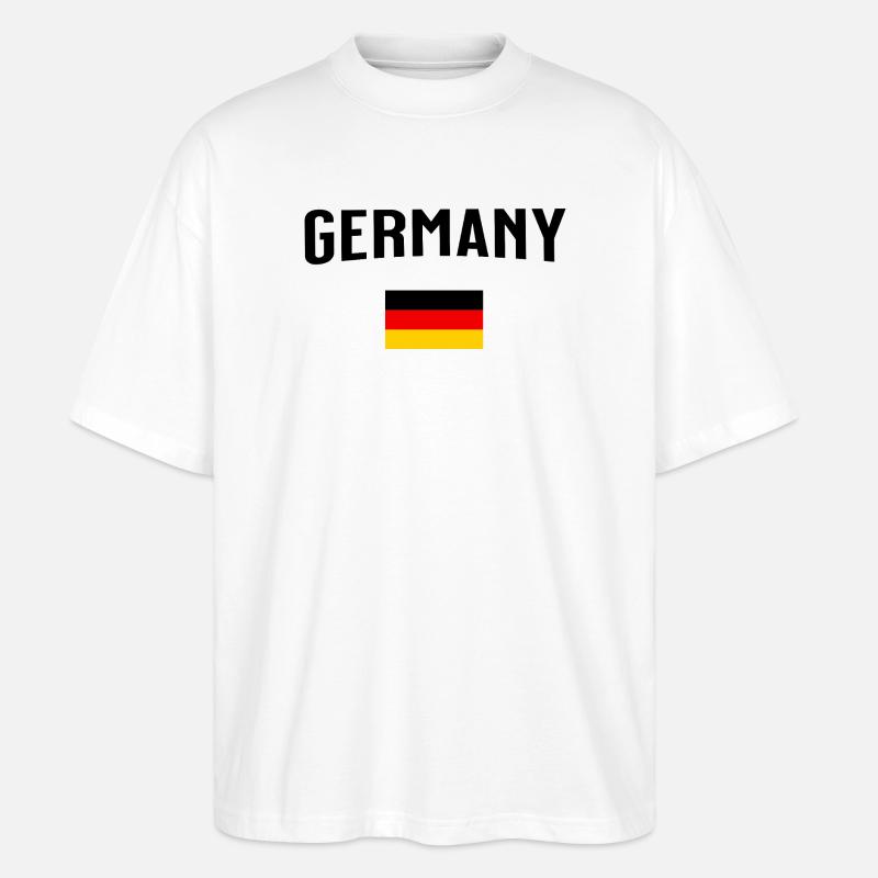 Germany - Stanley/Stella Oversized Unisex Bio T-Shirt Blaster 2.0 - Weiß