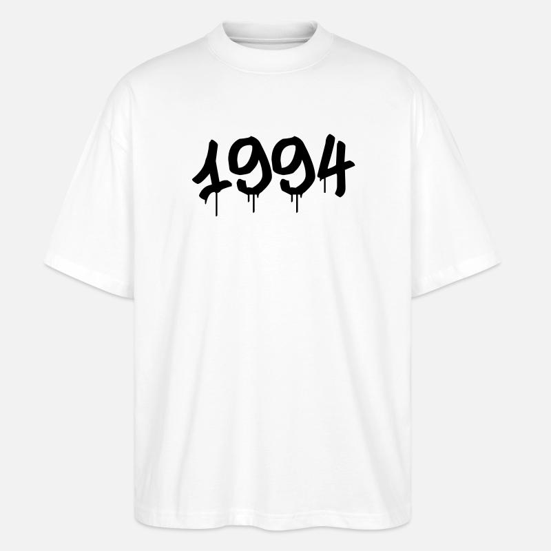 Graffiti : 1994 - T-shirt bio Blaster 2.0 coupe oversize Stanley/Stella Unisexe - blanc