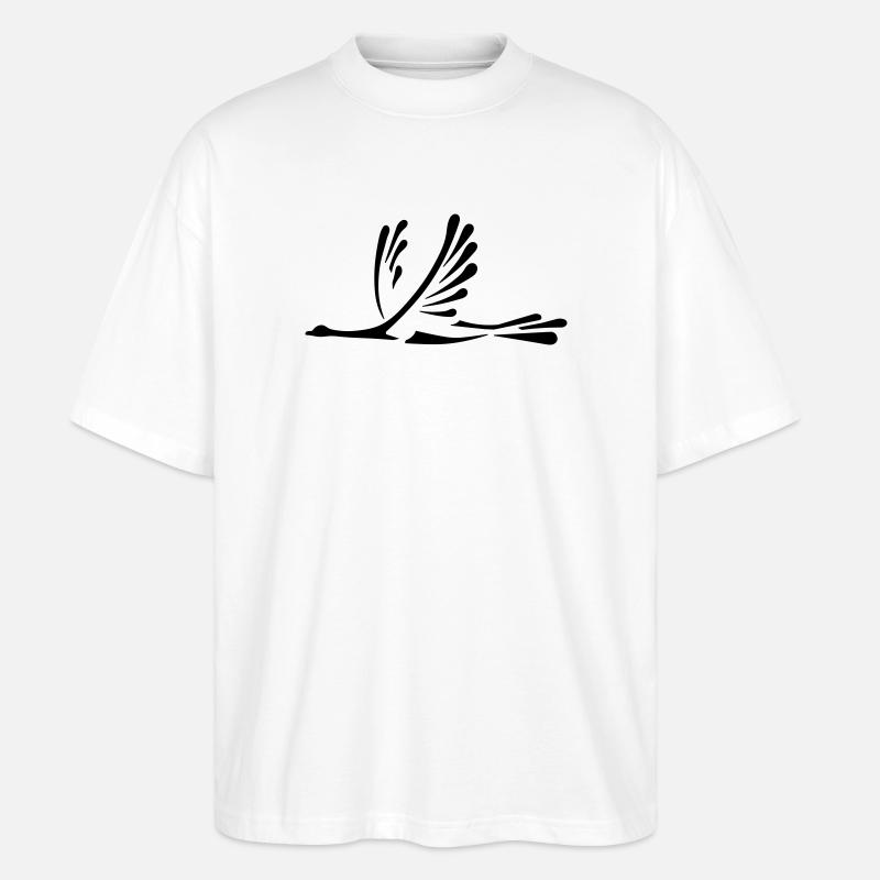 Vogel - Stanley/Stella Oversized Unisex Bio T-Shirt Blaster 2.0 - Weiß