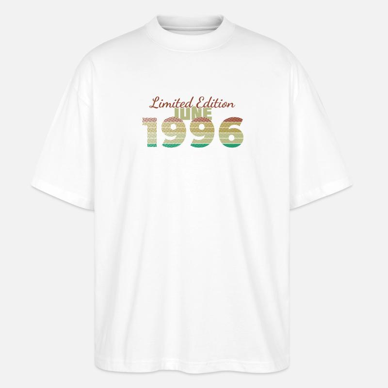 30e anniversaire Édition Limitée (SCR) 06/1996 - T-shirt bio Blaster 2.0 coupe oversize Stanley/Stella Unisexe - blanc