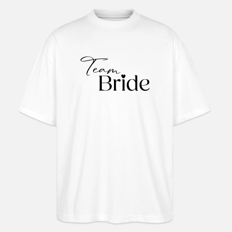 Équipe Bride - T-shirt bio Blaster 2.0 coupe oversize Stanley/Stella Unisexe - blanc