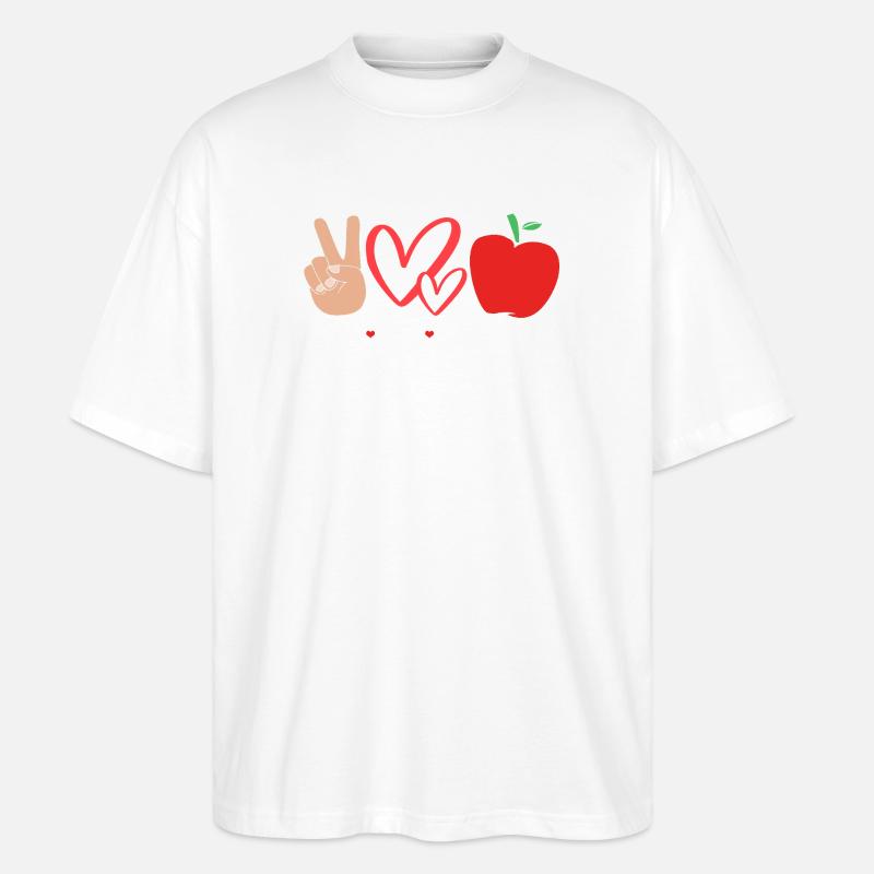 Lehrerassistent Paraprofessional Paraeducator - Stanley/Stella Oversized Unisex Bio T-Shirt Blaster 2.0 - Weiß