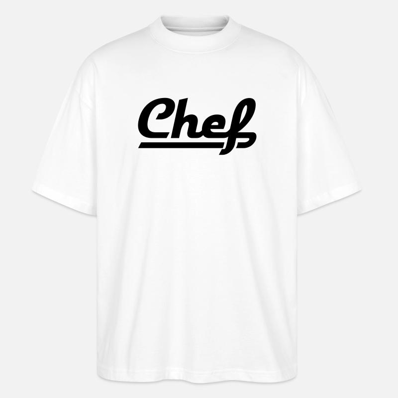 Chef - T-shirt bio Blaster 2.0 coupe oversize Stanley/Stella Unisexe - blanc
