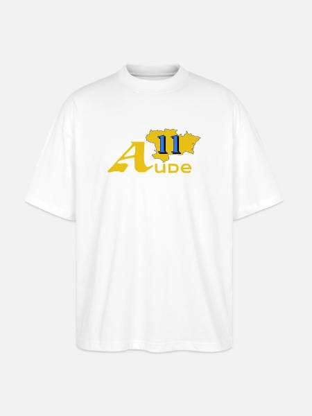 Aude - Stanley/Stella Oversized Unisex Organic T-shirt Blaster 2.0 - white