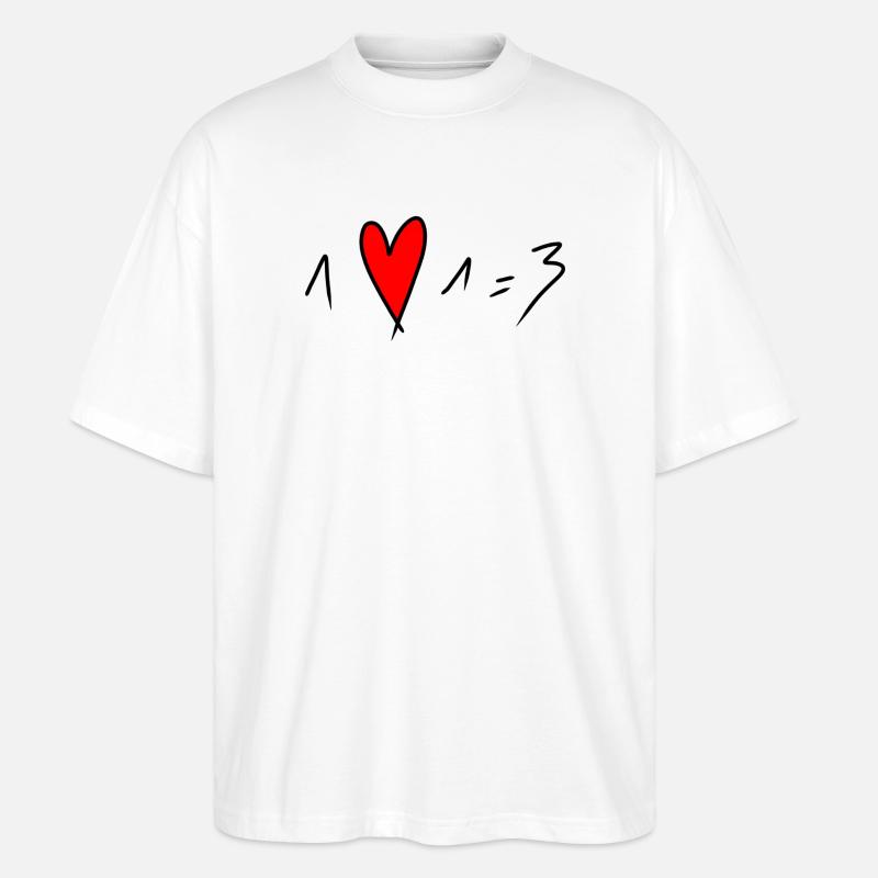 Annonce de grossesse  - T-shirt bio Blaster 2.0 coupe oversize Stanley/Stella Unisexe - blanc