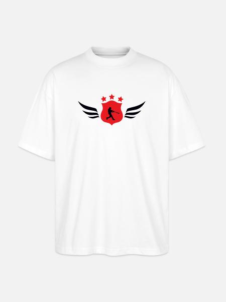 Baseball - Sport - T-shirt bio Blaster 2.0 coupe oversize Stanley/Stella Unisexe - blanc
