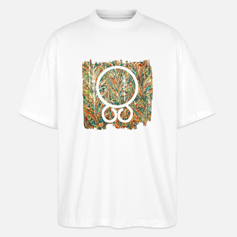 troll cross e 20 - T-shirt bio Blaster 2.0 coupe oversize Stanley/Stella Unisexe - blanc