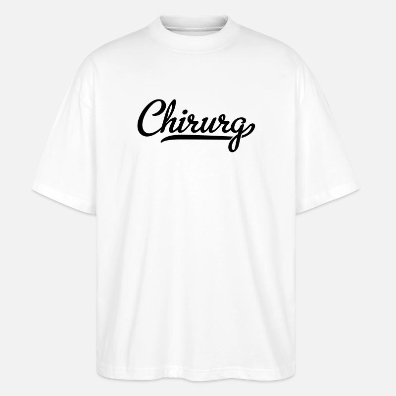 Chirurgien - T-shirt bio Blaster 2.0 coupe oversize Stanley/Stella Unisexe - blanc