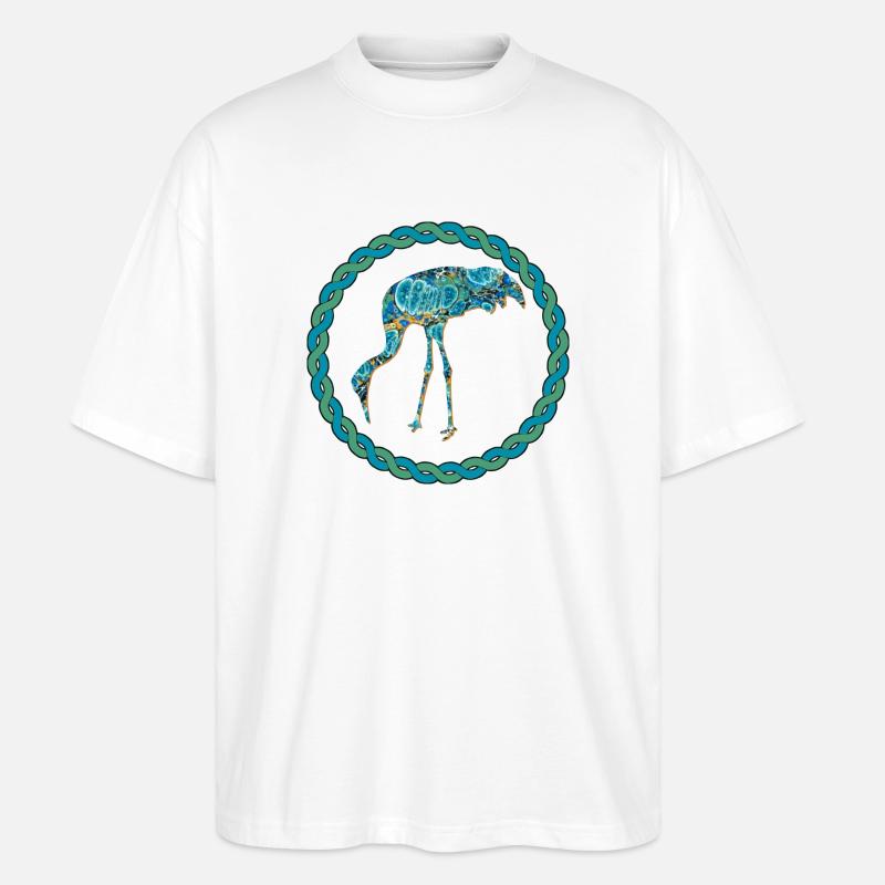 Grue E 100 - T-shirt bio Blaster 2.0 coupe oversize Stanley/Stella Unisexe - blanc
