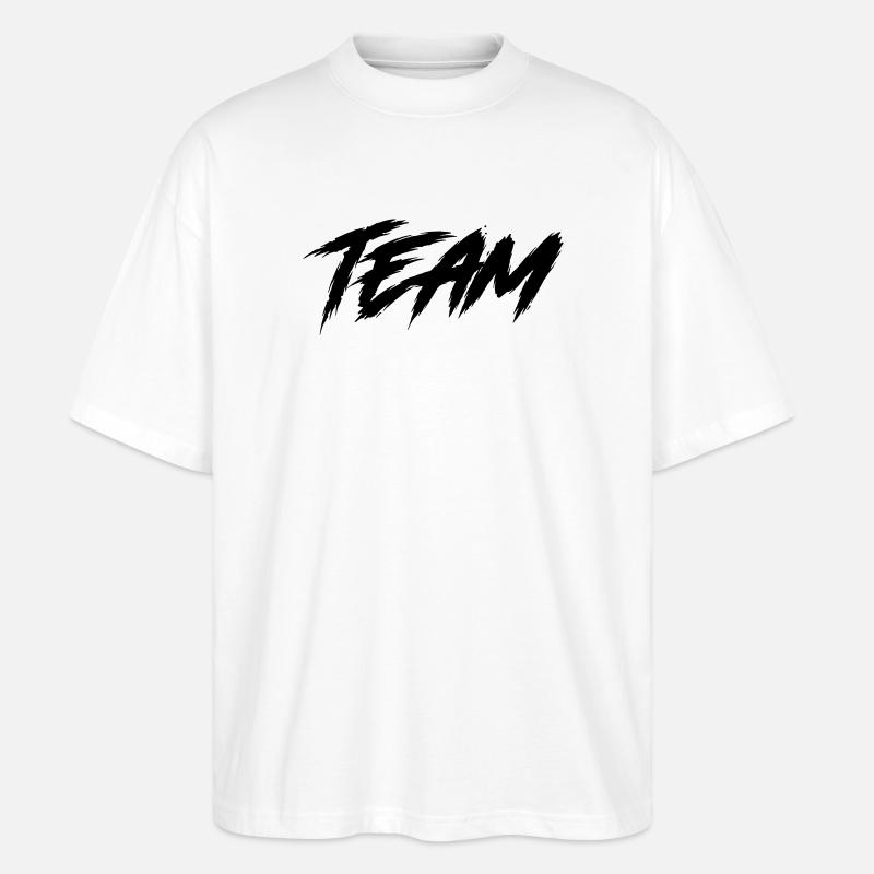 Team - Stanley/Stella Oversized Unisex Bio T-Shirt Blaster 2.0 - Weiß