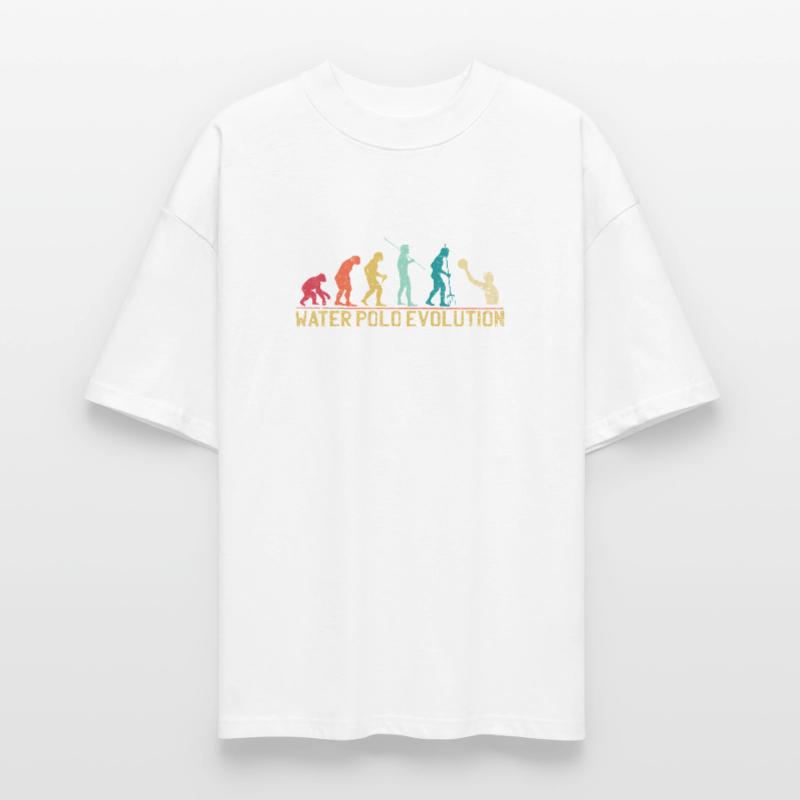 Conception de la progression du water-polo Evolution T-shirt bio Blaster 2.0 coupe oversize Stanley/Stella Unisexe