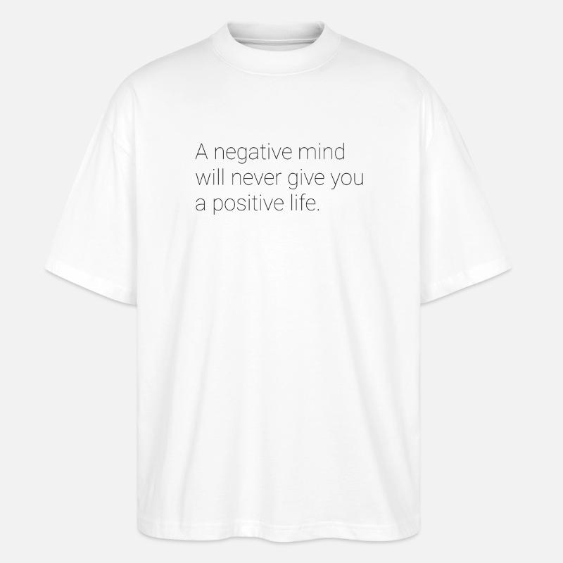 Motivierender Spruch Englisch  - Stanley/Stella Oversized Unisex Bio T-Shirt Blaster 2.0 - Weiß