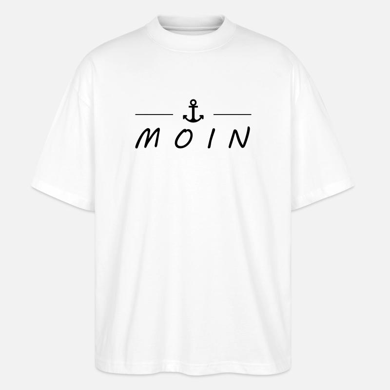 Moin - Stanley/Stella Oversized Unisex Bio T-Shirt Blaster 2.0 - Weiß