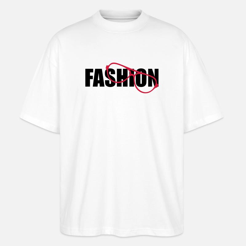 Fashion - Stanley/Stella Oversized Unisex Organic T-shirt Blaster 2.0 - white