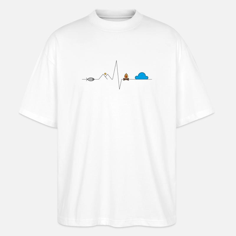 Aventure - T-shirt bio Blaster 2.0 coupe oversize Stanley/Stella Unisexe - blanc