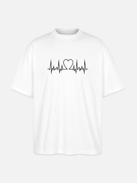 Cœur fréquents - T-shirt bio Blaster 2.0 coupe oversize Stanley/Stella Unisexe - blanc