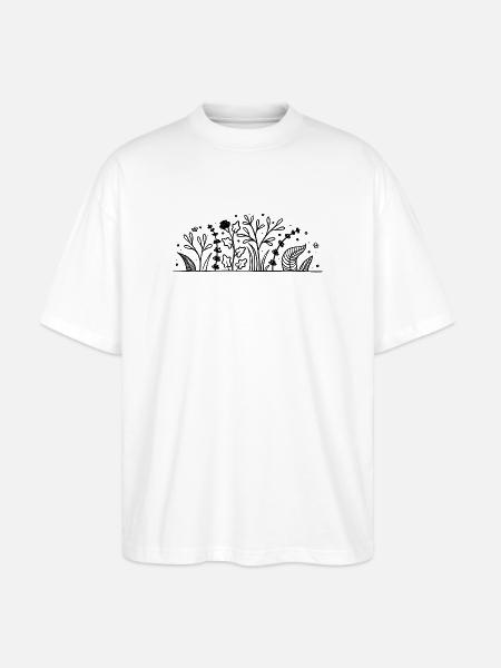 Planter - T-shirt bio Blaster 2.0 coupe oversize Stanley/Stella Unisexe - blanc