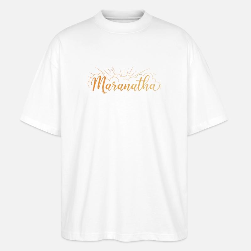 Maranatha - Stanley/Stella Oversized Unisex Bio T-Shirt Blaster 2.0 - Weiß