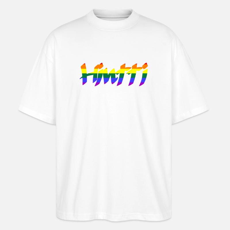 Regenbogenpreis - Stanley/Stella Oversized Unisex Bio T-Shirt Blaster 2.0 - Weiß