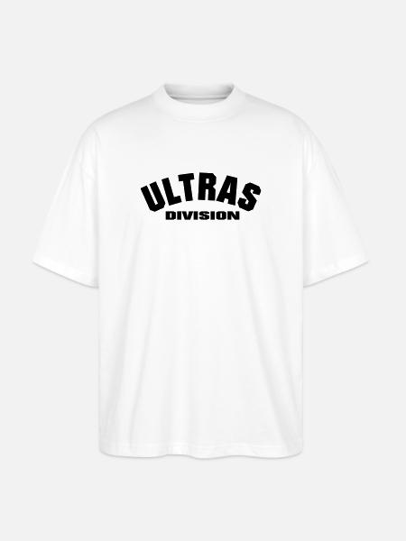 Ultras Division - Stanley/Stella Oversized Unisex Bio T-Shirt Blaster 2.0 - Weiß