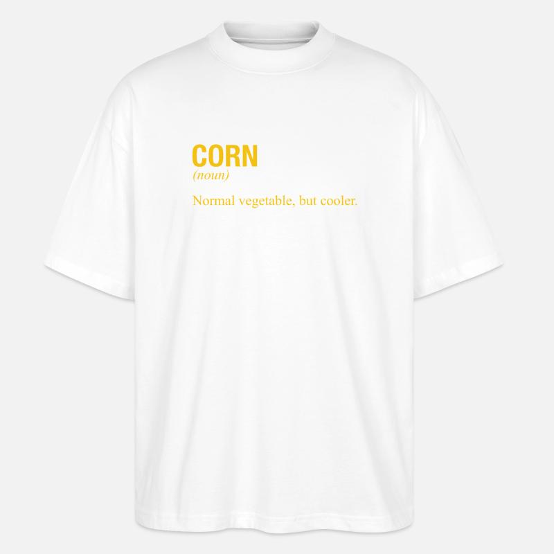 CORN - Stanley/Stella Oversized Unisex Bio T-Shirt Blaster 2.0 - Weiß