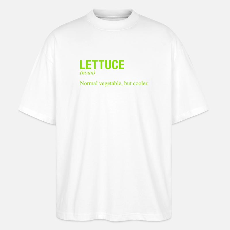 LETTUCE - Stanley/Stella Oversized Unisex Bio T-Shirt Blaster 2.0 - Weiß