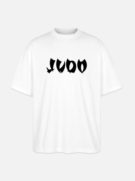 judo - T-shirt bio Blaster 2.0 coupe oversize Stanley/Stella Unisexe - blanc
