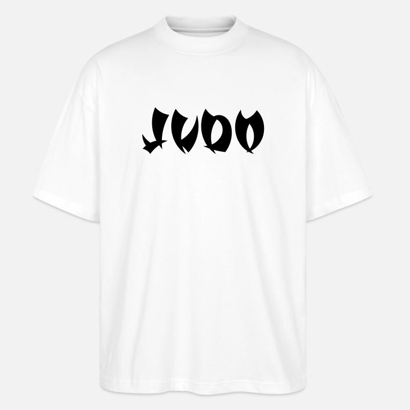 judo - T-shirt bio Blaster 2.0 coupe oversize Stanley/Stella Unisexe - blanc