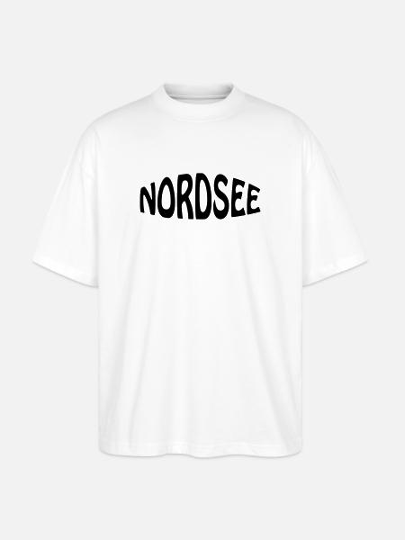 NORDSEE - Stanley/Stella Oversized Unisex Bio T-Shirt Blaster 2.0 - Weiß