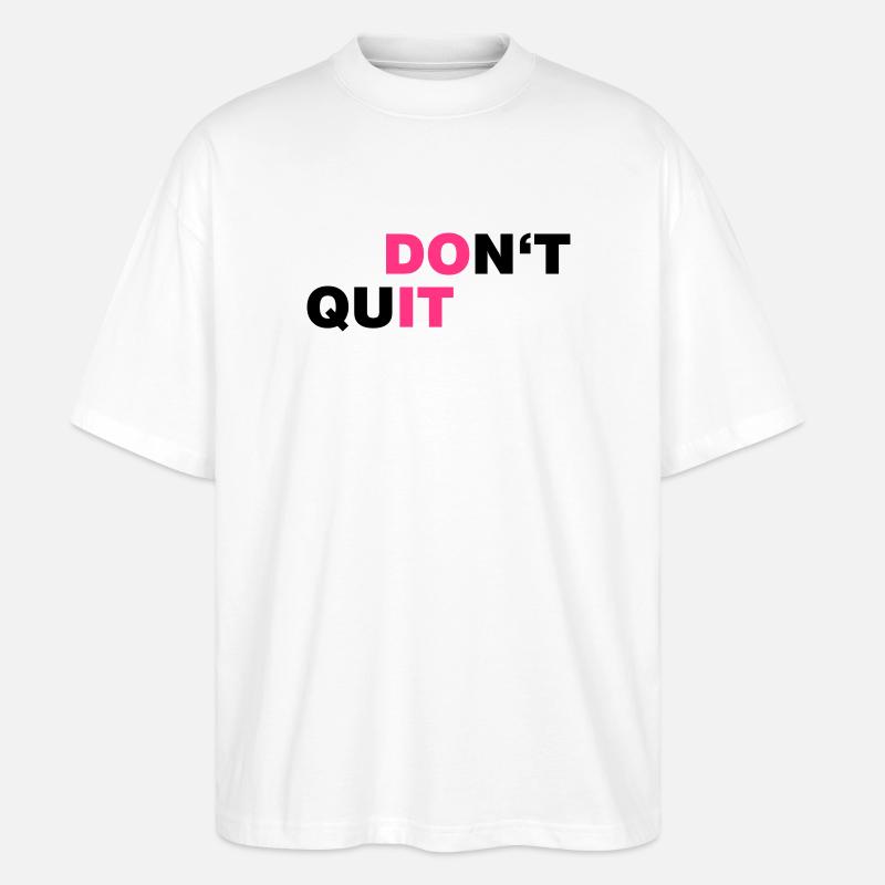 DO_IT - Stanley/Stella Oversized Unisex Bio T-Shirt Blaster 2.0 - Weiß