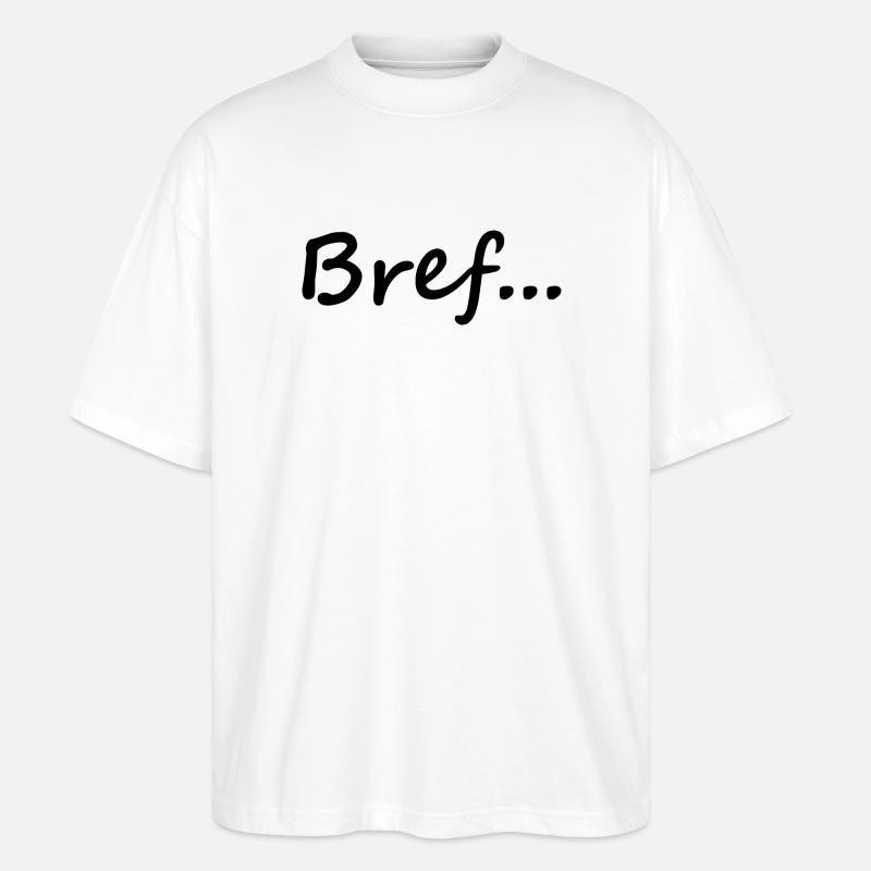 Kurz - Stanley/Stella Oversized Unisex Bio T-Shirt Blaster 2.0 - Weiß