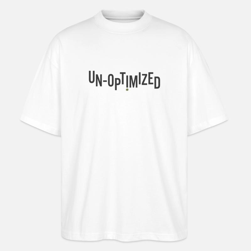 Unoptimized - Stanley/Stella Oversized Unisex Bio T-Shirt Blaster 2.0 - Weiß