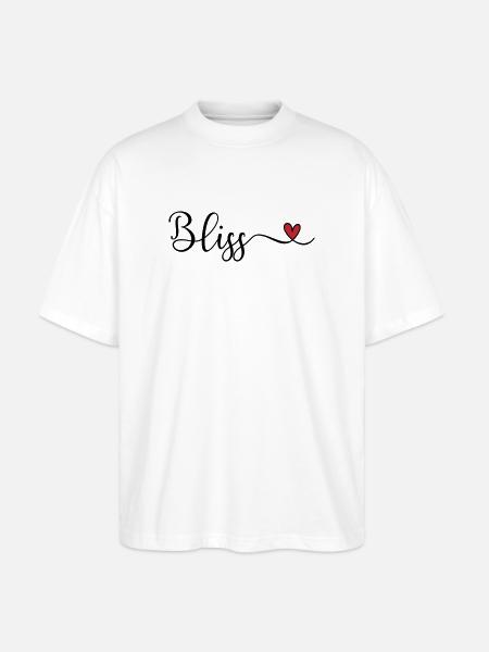 Bliss - Stanley/Stella Oversized Unisex Organic T-shirt Blaster 2.0 - white
