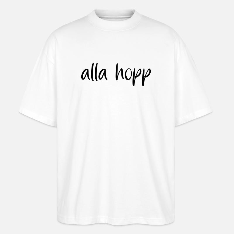 alla hopp - Stanley/Stella Oversized Unisex Bio T-Shirt Blaster 2.0 - Weiß