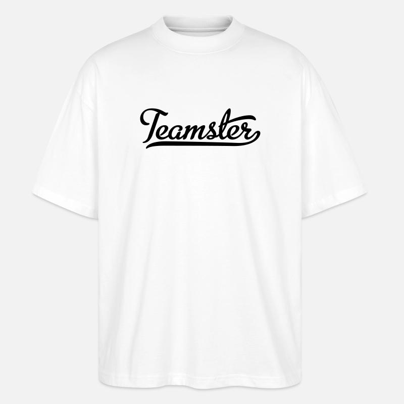 Teamster - Stanley/Stella Oversized Unisex Bio T-Shirt Blaster 2.0 - Weiß