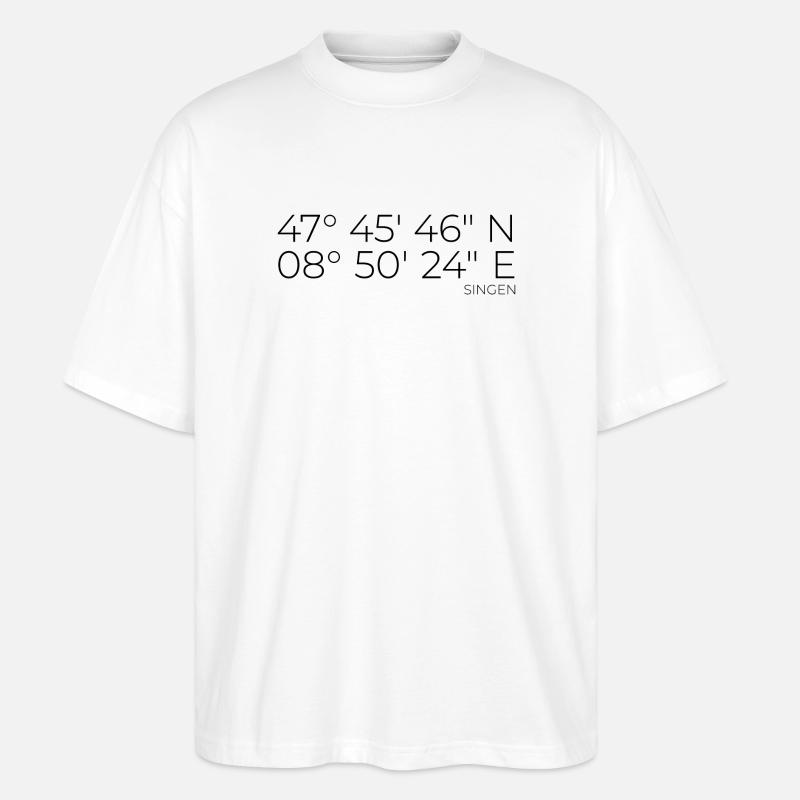 Coordonner le chant - T-shirt bio Blaster 2.0 coupe oversize Stanley/Stella Unisexe - blanc