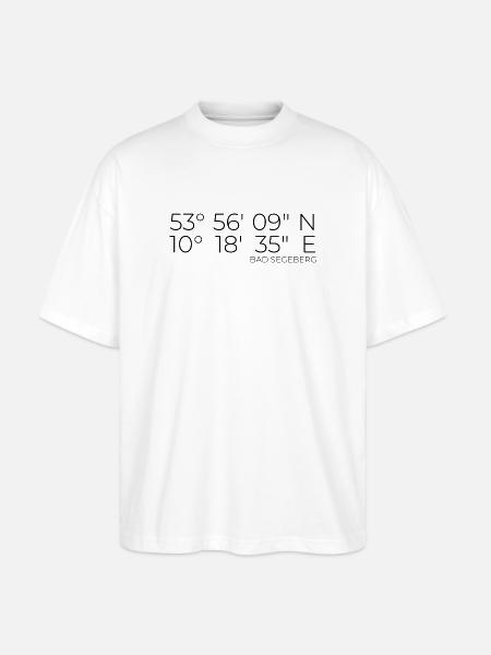 Coordonnées Bad Segeberg - T-shirt bio Blaster 2.0 coupe oversize Stanley/Stella Unisexe - blanc