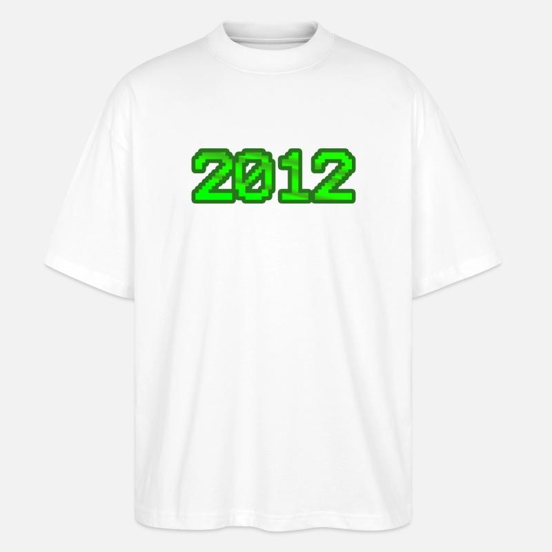2012 2012 - Stanley/Stella Oversized Unisex Organic T-shirt Blaster 2.0 - white