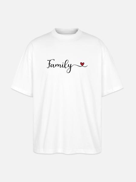 Famille - T-shirt bio Blaster 2.0 coupe oversize Stanley/Stella Unisexe - blanc