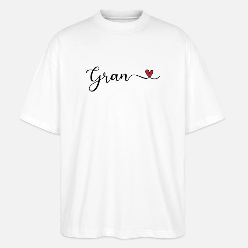 gran - Stanley/Stella Oversized Unisex Bio T-Shirt Blaster 2.0 - Weiß